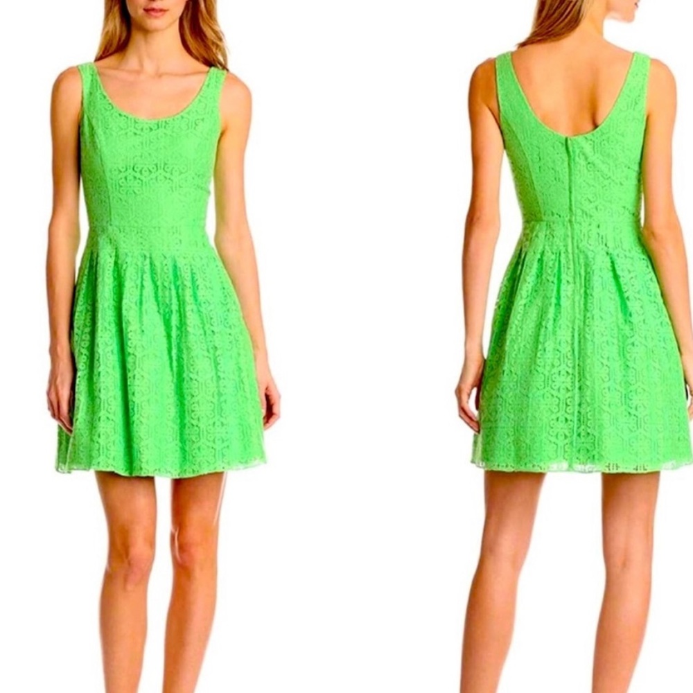 Lilly Pulitzer Posey Daisy Lace Dress green size 0